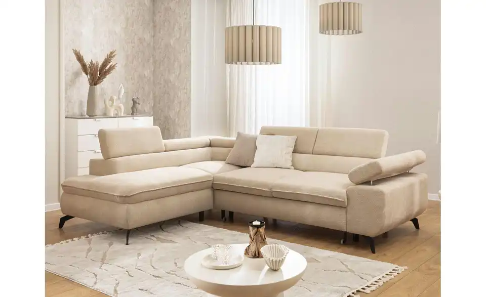 S-STYLE Ecksofa Bonnie mit Schlaffunktion, in Wohnsituation