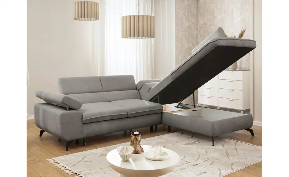 S-STYLE Ecksofa Bonnie mit Schlaffunktion, in Wohnsituation