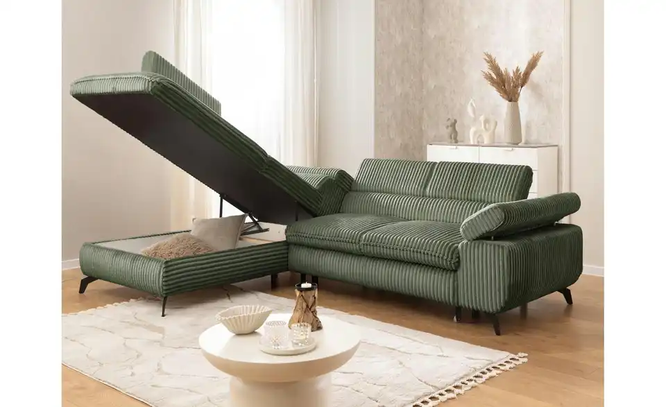 S-STYLE Ecksofa Bonnie mit Schlaffunktion, in Wohnsituation