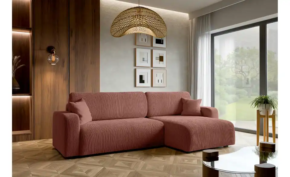 Ecksofa Pianio mit Schlaffunktion, in Wohnsituation