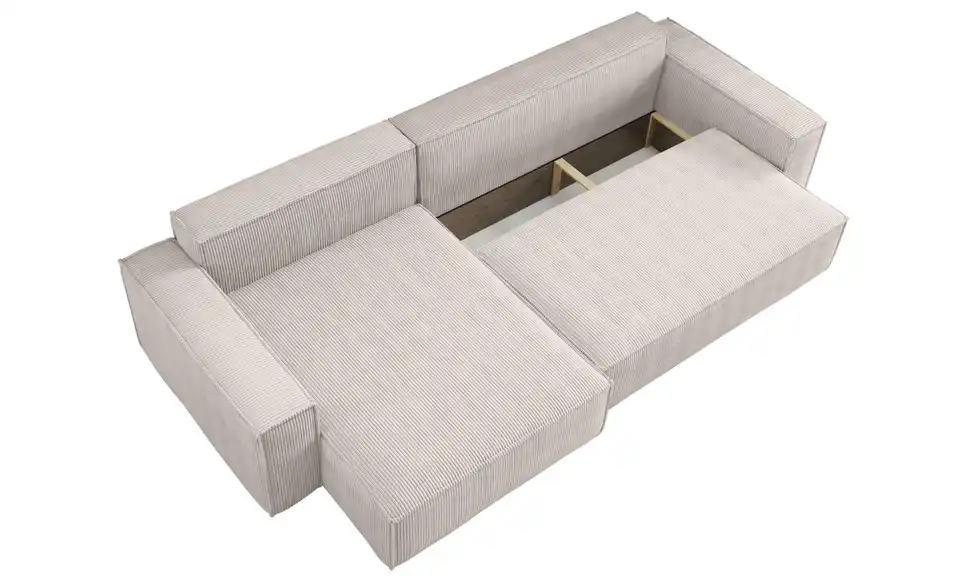 Ecksofa Carl mit Schlaffunktion, Detailansicht