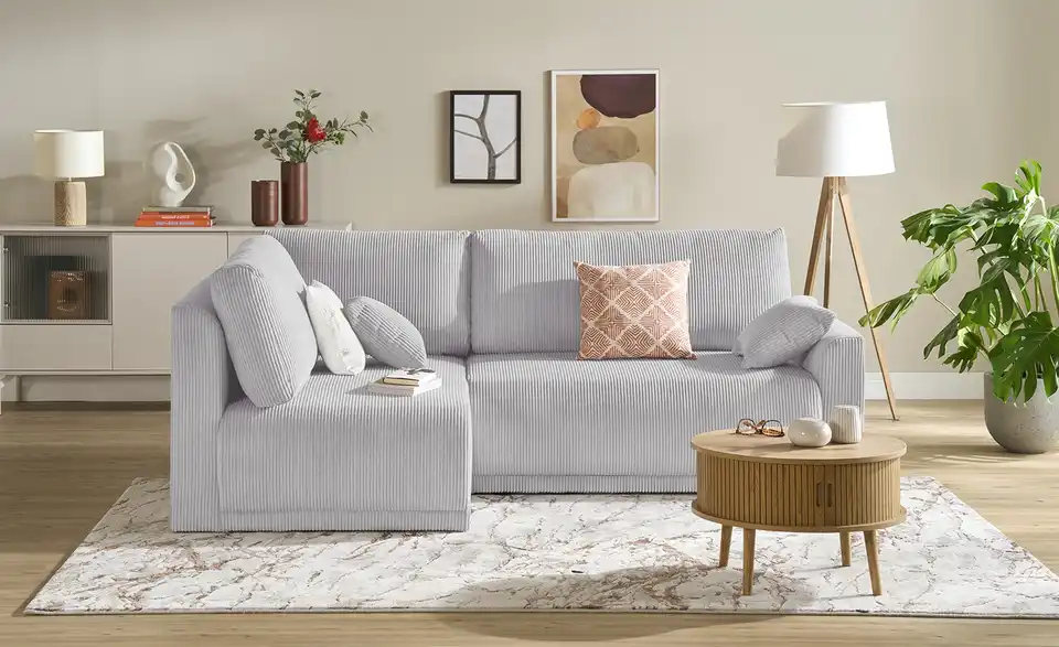 Ecksofa Malyn mit Schlaffunktion, Frontansicht