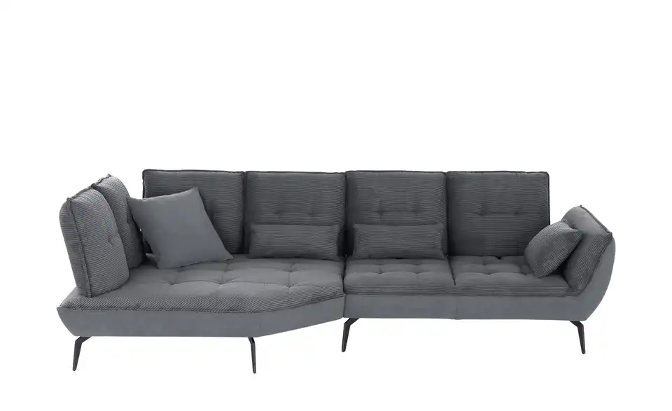 vito Ecksofa Ticona mit Sitztiefenverstellung, Frontansicht