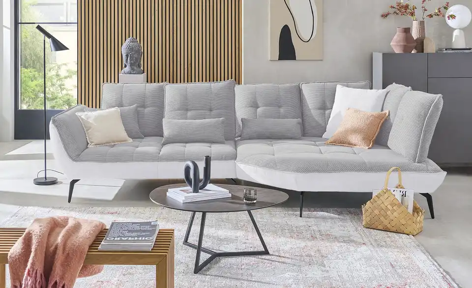 vito Ecksofa Ticona mit Sitztiefenverstellung, in Wohnsituation