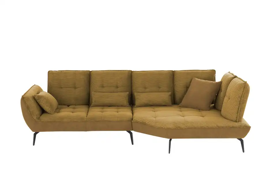 vito Ecksofa Ticona mit Sitztiefenverstellung, Frontansicht