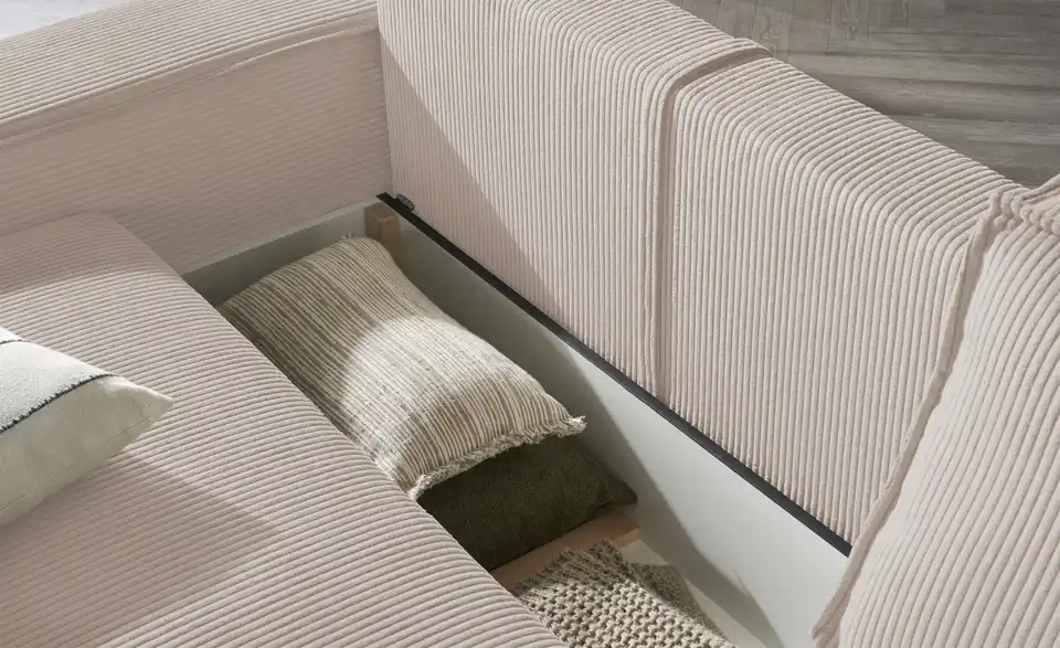 Primo Ecksofa Fjord mit Schlaffunktion, Detailansicht