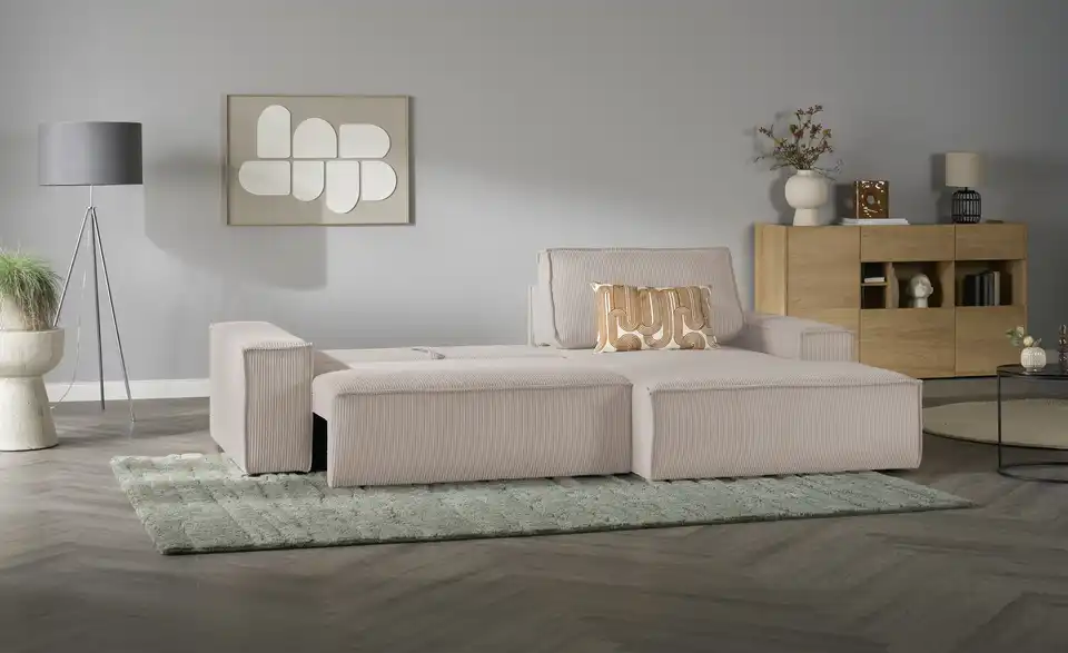 Primo Ecksofa Fjord mit Schlaffunktion, Funktionsansicht
