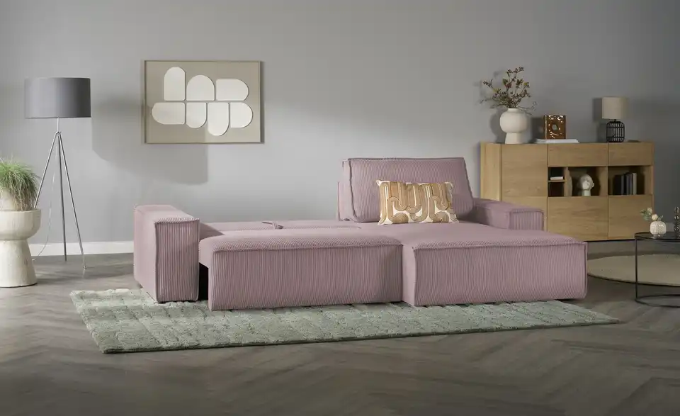 Primo Ecksofa Fjord mit Schlaffunktion, Funktionsansicht