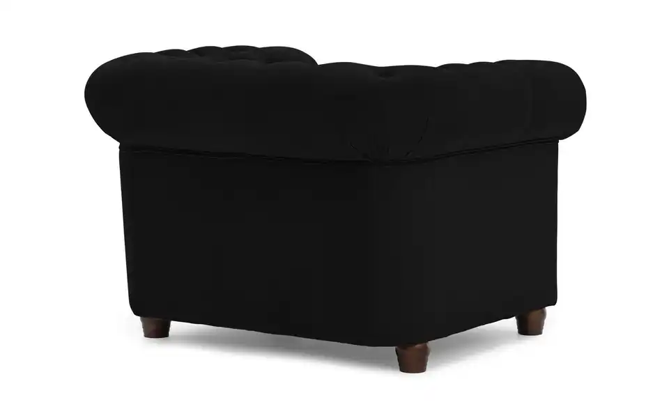 S-STYLE Chesterfield Polestergarnitur 3+1 Cleo Blink, Rückansicht