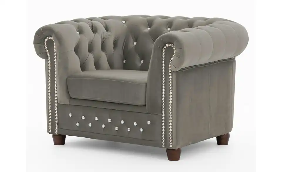 S-STYLE Chesterfield Sessel Cleo Blink, Perspektive