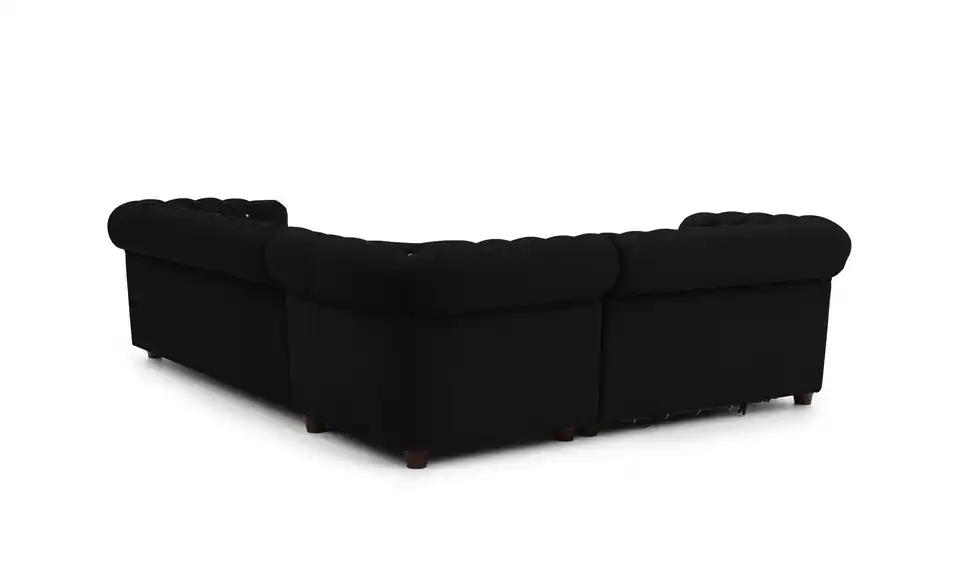 S-STYLE Chesterfield Ecksofa Cleo Blink, Rückansicht
