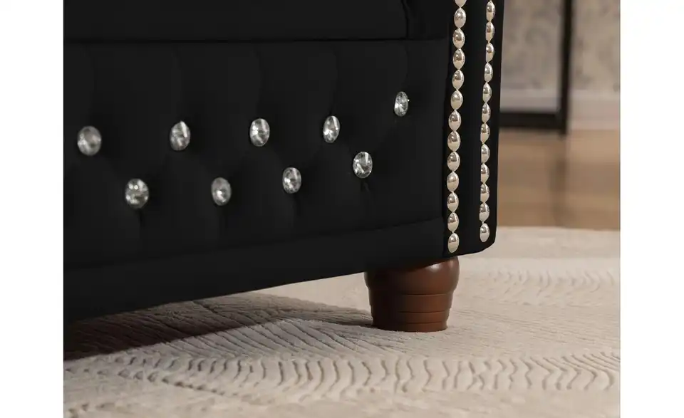 S-STYLE Chesterfield Ecksofa Cleo Blink, Detailansicht