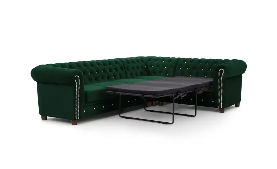 S-STYLE Chesterfield Ecksofa Cleo Blink, Funktionsansicht