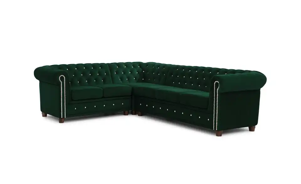 S-STYLE Chesterfield Ecksofa Cleo Blink, Perspektive