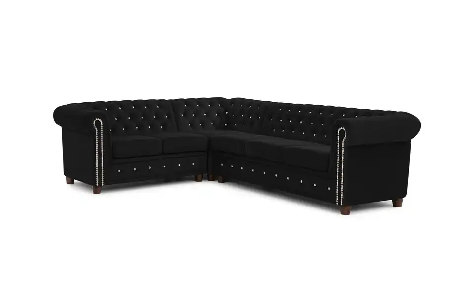 S-STYLE Chesterfield Ecksofa Cleo Blink, Perspektive