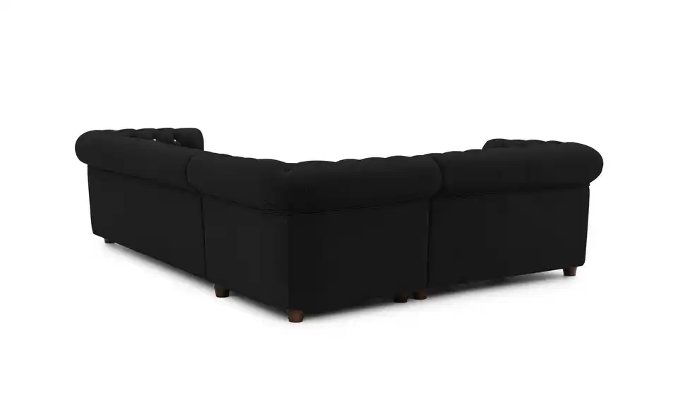 S-STYLE Chesterfield Ecksofa Cleo Blink, Rückansicht