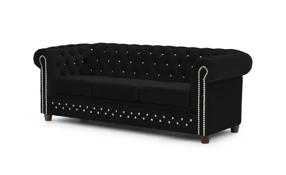S-STYLE Chesterfield Einzelsofa Cleo Blink, Perspektive
