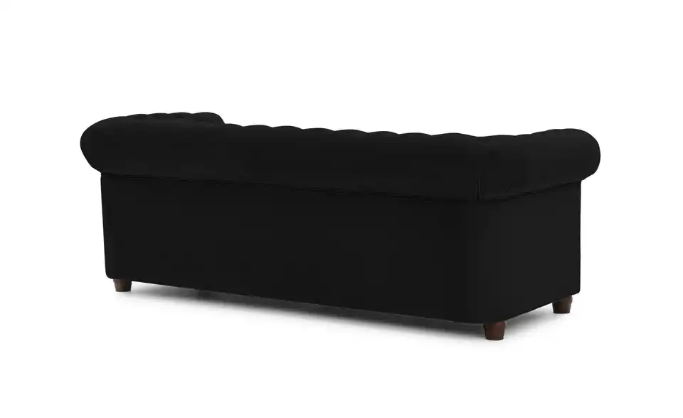 S-STYLE Chesterfield Einzelsofa Cleo Blink, Rückansicht