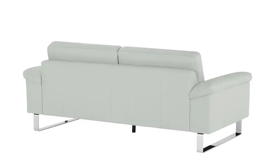 Max Schelling Ledersofa Maximum mit Kufengestell, Rückansicht