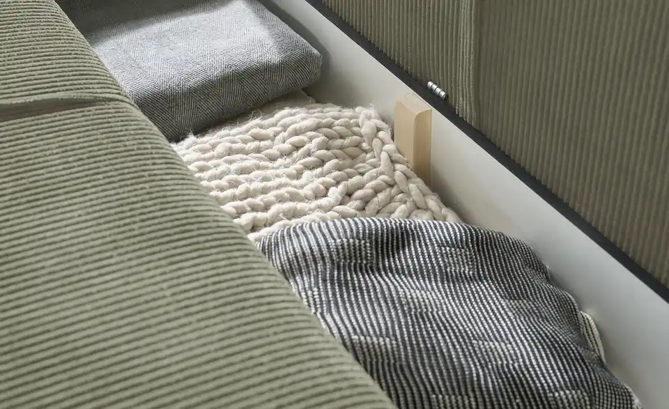 Primo Schlafsofa Fjord mit Bettkasten, Detailansicht