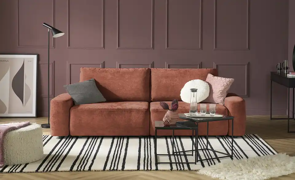 Primo Schlafsofa Bouli mit Bettkasten, Frontansicht