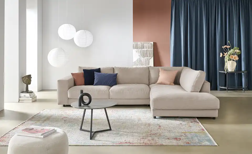 Jette Home Ecksofa Sila Cord, in Wohnsituation