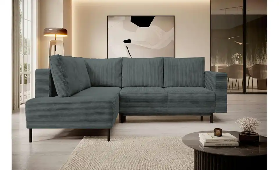 Selsey Ecksofa Rodario mit Schlaffunktion, in Wohnsituation