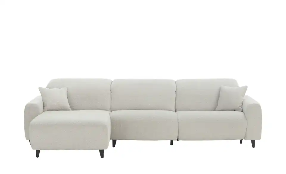 uno Ecksofa Viborg mit Kopfteilverstellung, Frontansicht