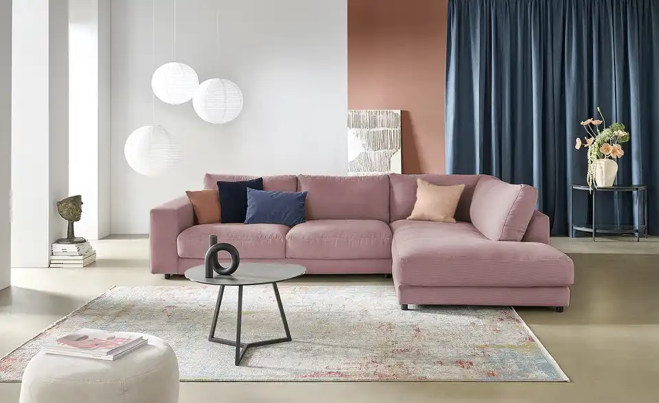 Jette Home Ecksofa Sila Cord, in Wohnsituation