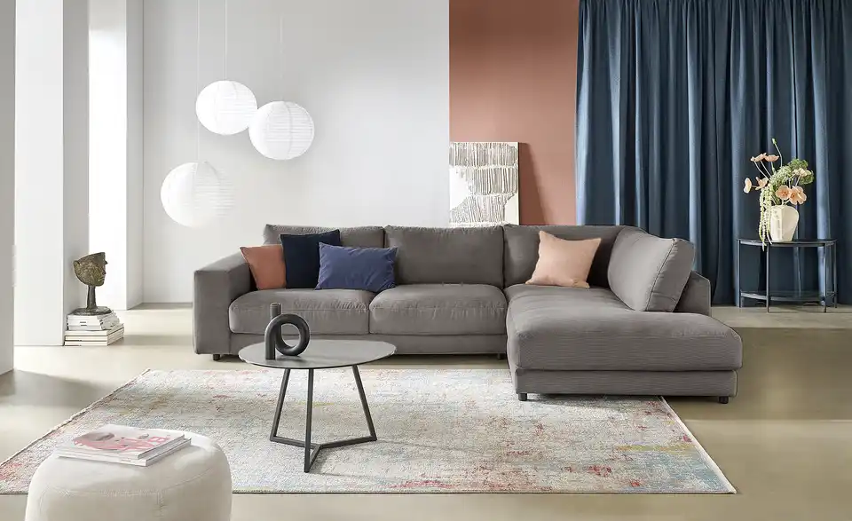 Jette Home Ecksofa Sila Cord, in Wohnsituation