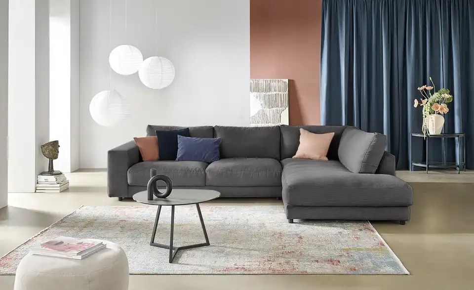 Jette Home Ecksofa Sila Cord, in Wohnsituation