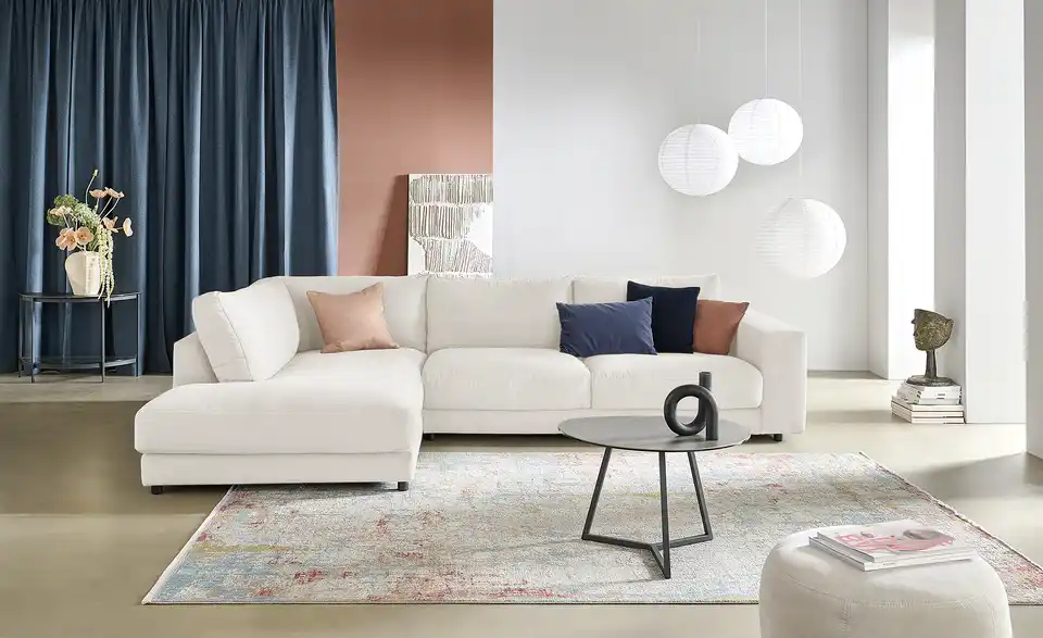 Jette Home Ecksofa Sila Cord, in Wohnsituation