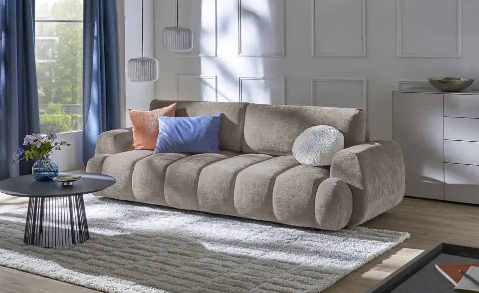Primo Schlafsofa Passo mit Bettkasten, in Wohnsituation