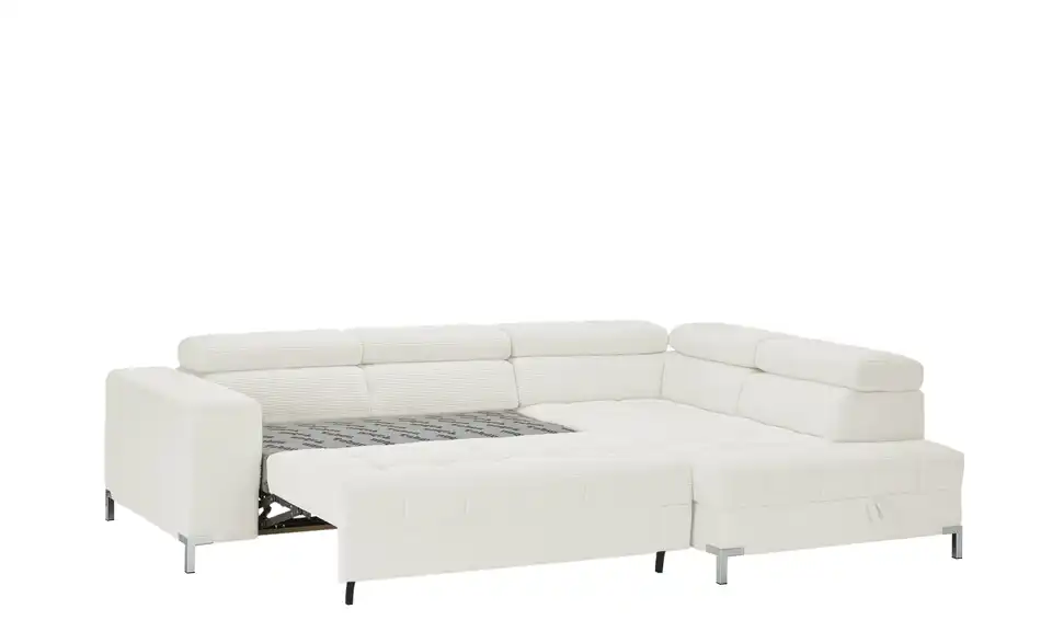 Ecksofa Arte mit verstellbaren Kopfstützen, Funktionsansicht