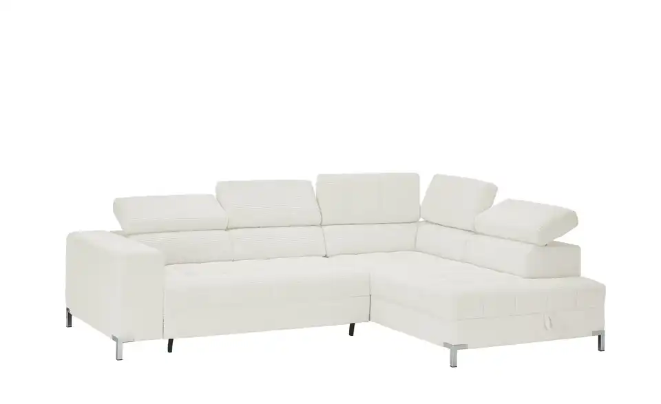 Ecksofa Arte mit verstellbaren Kopfstützen, Funktionsansicht