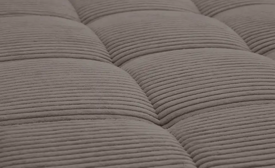 Ecksofa Arte mit verstellbaren Kopfstützen, Detailansicht