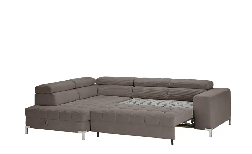 Ecksofa Arte mit verstellbaren Kopfstützen, Funktionsansicht