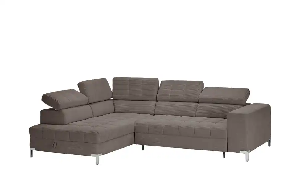 Ecksofa Arte mit verstellbaren Kopfstützen, Funktionsansicht