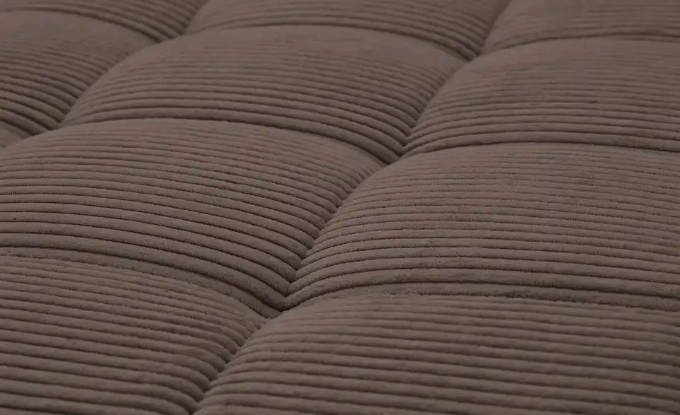 Ecksofa Arte mit verstellbaren Kopfstützen, Detailansicht