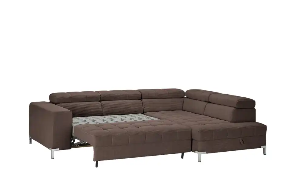 Ecksofa Arte mit verstellbaren Kopfstützen, Funktionsansicht