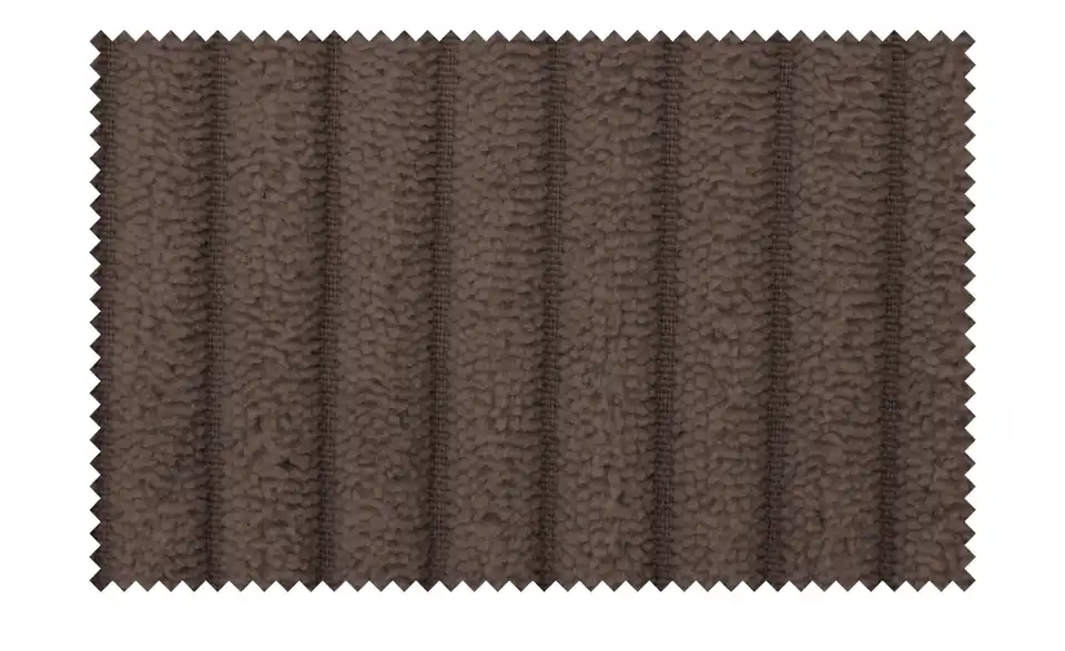 Ecksofa Arte mit verstellbaren Kopfstützen, Stoffstruktur