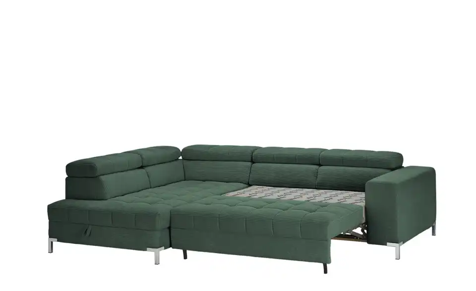 Ecksofa Arte mit verstellbaren Kopfstützen, Funktionsansicht