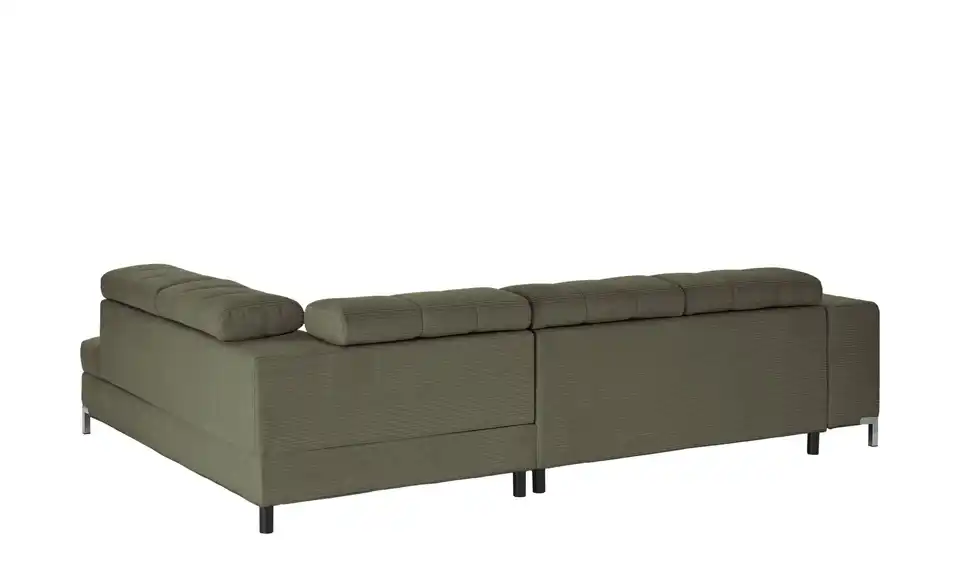 Ecksofa Arte mit verstellbaren Kopfstützen, Rückansicht