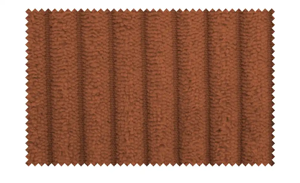 Ecksofa Arte mit verstellbaren Kopfstützen, Stoffstruktur