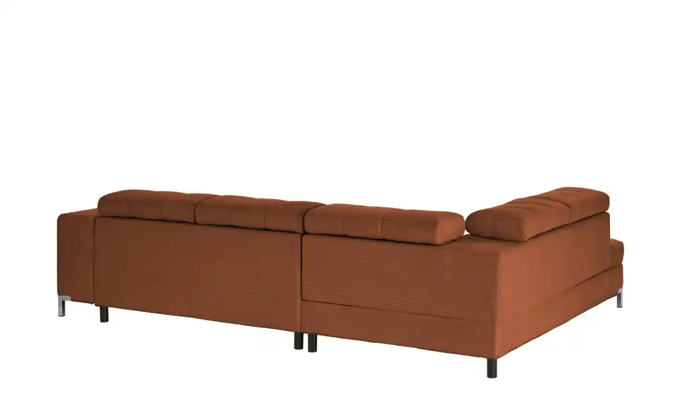 Ecksofa Arte mit verstellbaren Kopfstützen, Rückansicht
