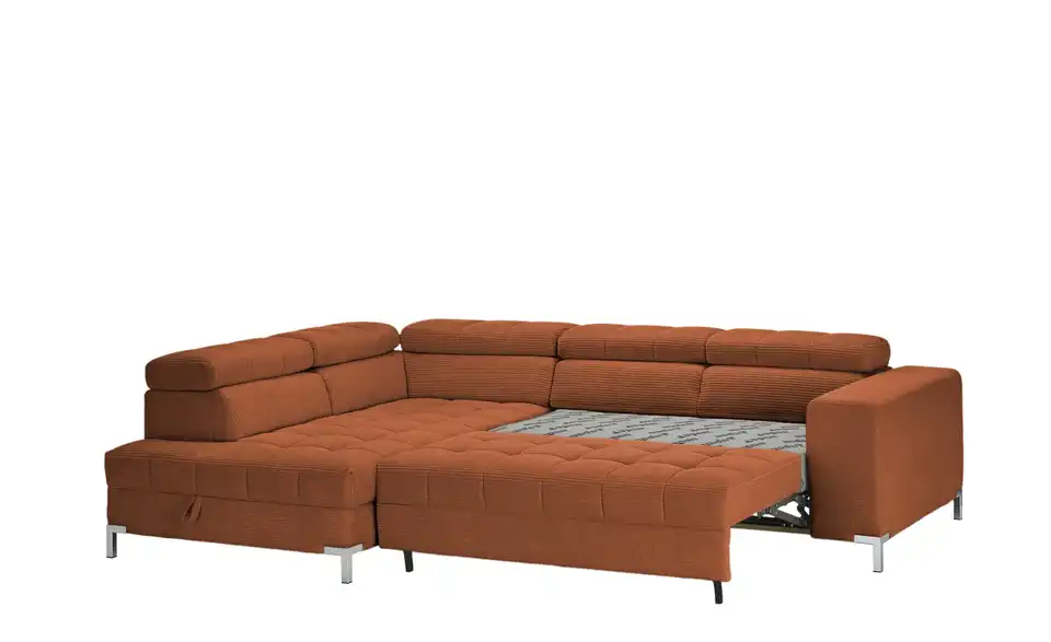 Ecksofa Arte mit verstellbaren Kopfstützen, Funktionsansicht