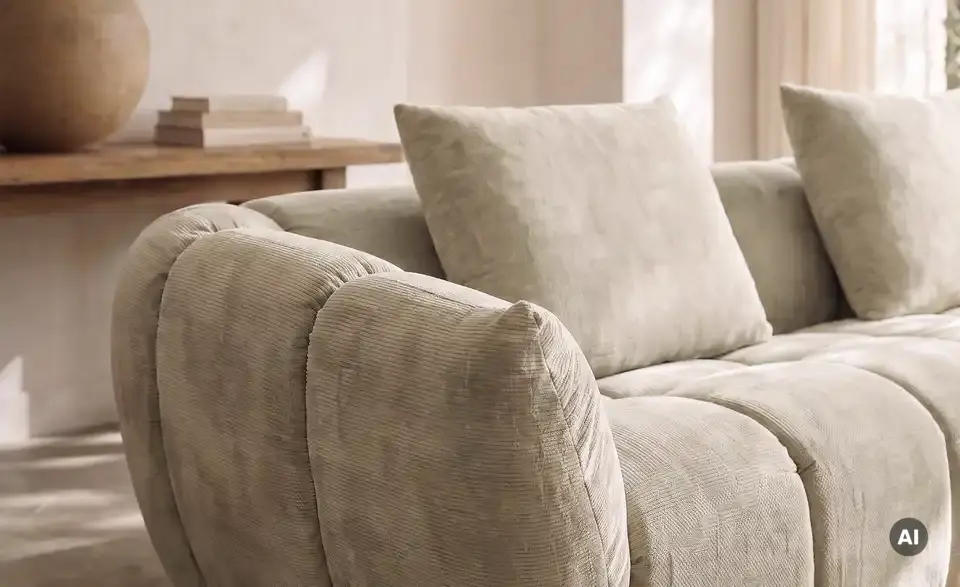 Sofa Olia inklusive Hocker, Detailansicht