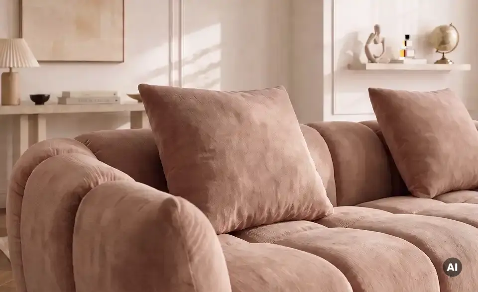 Sofa Olia inklusive Hocker, Detailansicht