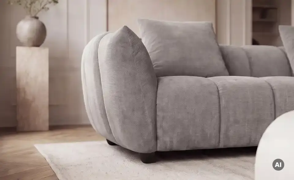 Sofa Olia inklusive Hocker, Detailansicht