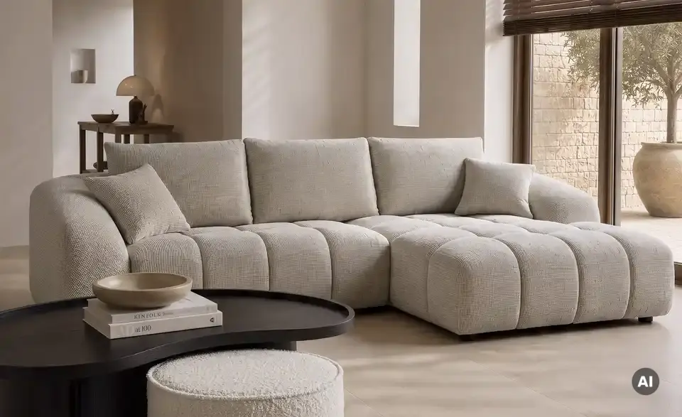 Ecksofa Coco, in Wohnsituation